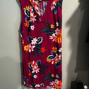 Old Navy Floral V-Neck Dress